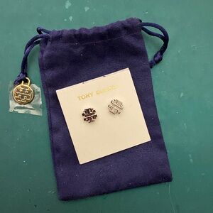 Tory Burch silver earrings